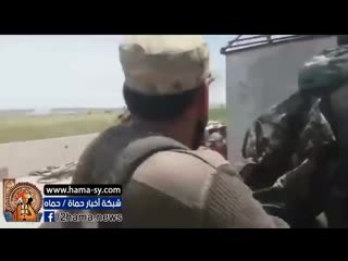 Part of the battle today in kafr nabudah during the syrian armys response to the jihadists porn