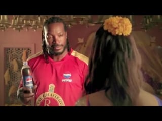 Pepsi ipl ad with priyanka chopra and chris gayle