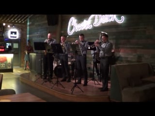 Stoptime brass band в ресторане cherrduck