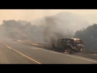 Update on the #whittierfire burning in santa barbara county, ca as of early monday morning the fire has now consumed around 10,