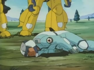 [shiza] звездный десант / uchu no senshi ova 2 серия [azazel & n o i r] [русская озвучка]