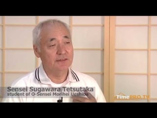Sensei tetsutaka sugawara student of o sensei morihei ueshiba