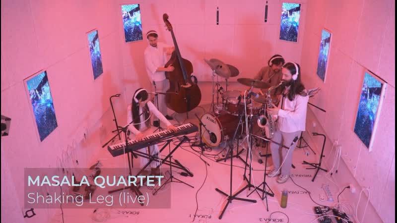 Masala porn video – Masala quartet – shaking leg (live)