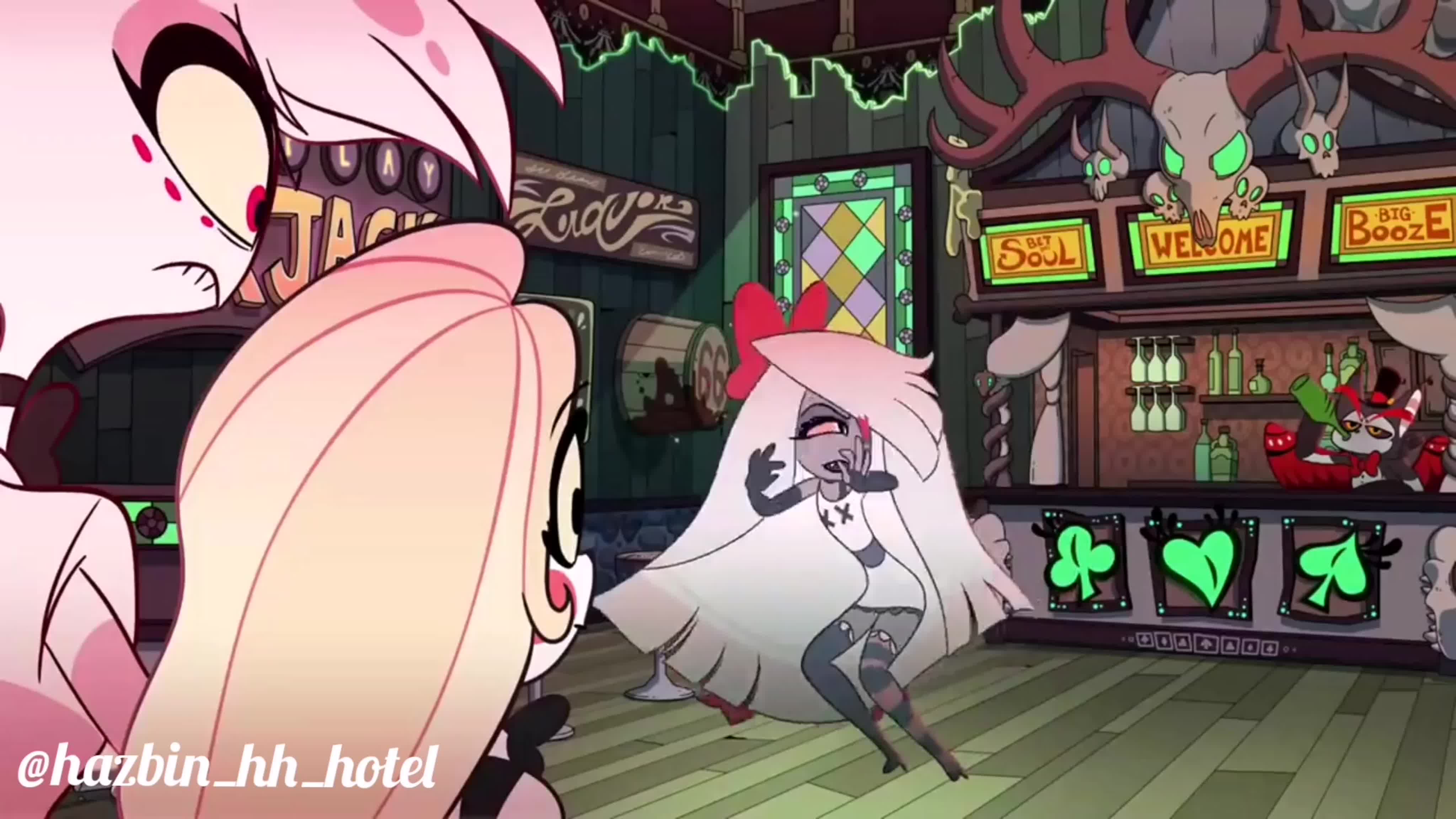 Hazbin hotel, angel dust, husk