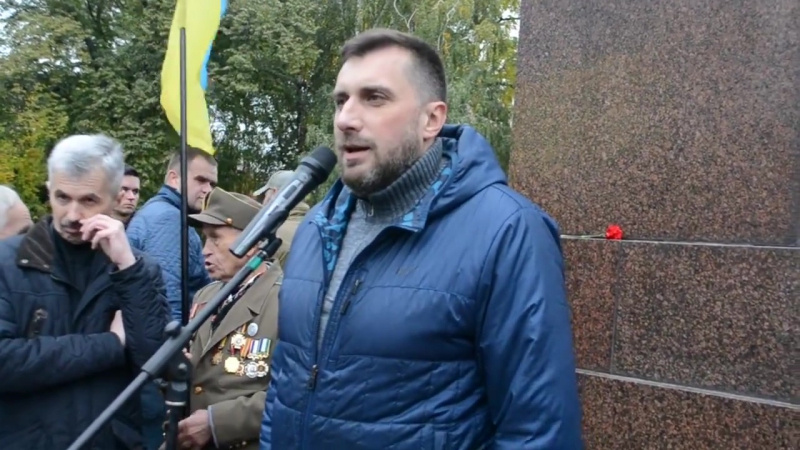 Слово народного депутата від черкас олега петренко перед маршем "слави героїв" 14 жовтня