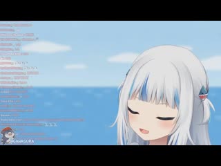 [ourvtubers [ru subs]] gawr gura не любит "плоский" юмор чата [hololive ru]