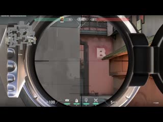 Spot on b split for raze / jett