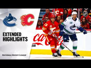 Vancouver canucks vs calgary flames oct 5, 2019 highlights hd