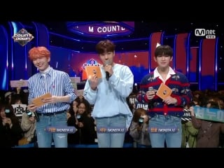 Mc kihyun, shownu, wonho @ m!countdown