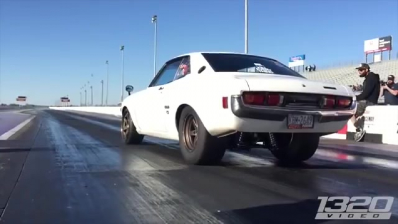 1000hp toyota celica shears off 5 lug nuts on launch