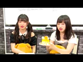 190717 nmb48 no shabekuri hour #87 (ota riona, azuma yuki)