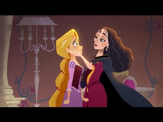 Tangled the series what the hair! nightmare with mother gothel clip