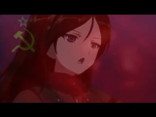 Girls und panzer pravda soviet march (red alert 3)