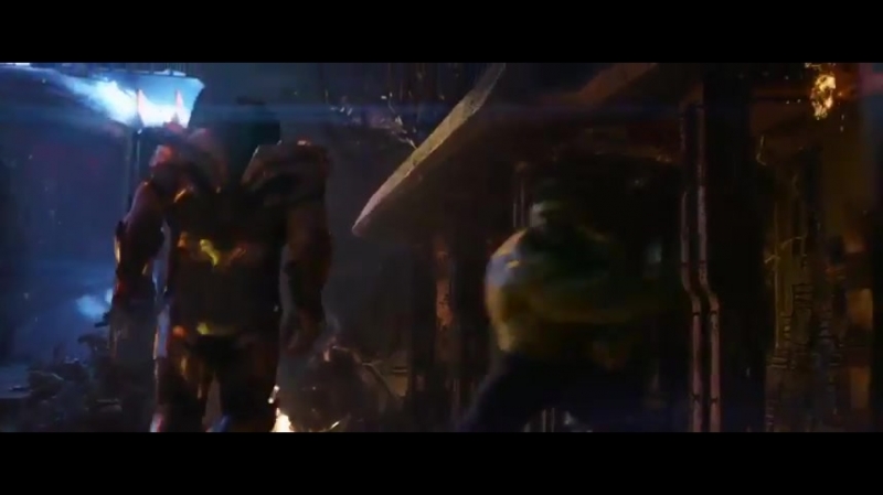 Marvel hulk vs thanos avengers infinity war 2018