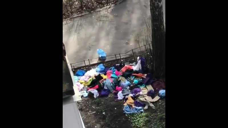 Принудительное выселение девушки