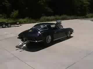 1966 pro street corvette tube chassis wild blown 565cu" bbc
