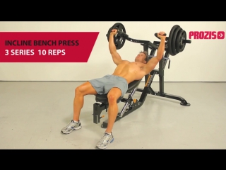 Incline bench press technique (fitabs exercise guide)