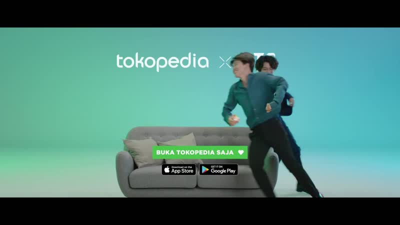 Jimin kena prank jung kook di iklan tokopediaxbts !