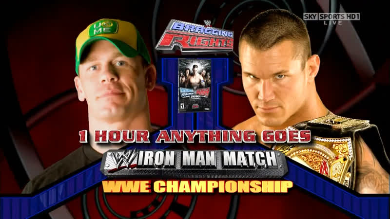 John cena vs randy orton