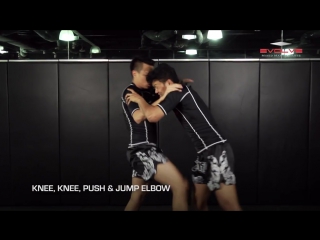 Muay thai 5 essential clinch elbow ko combinations evolve university