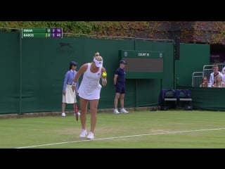 Katie swan vs timea babos (2016 wimbledon 1st round)