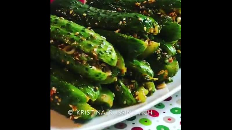 Малосольные огурчики чим чим