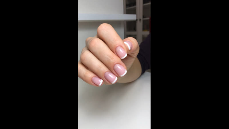 Учимся рисовать правильный френч