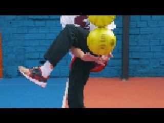 Playground art court 8bit freestyle basketball by kirillfire