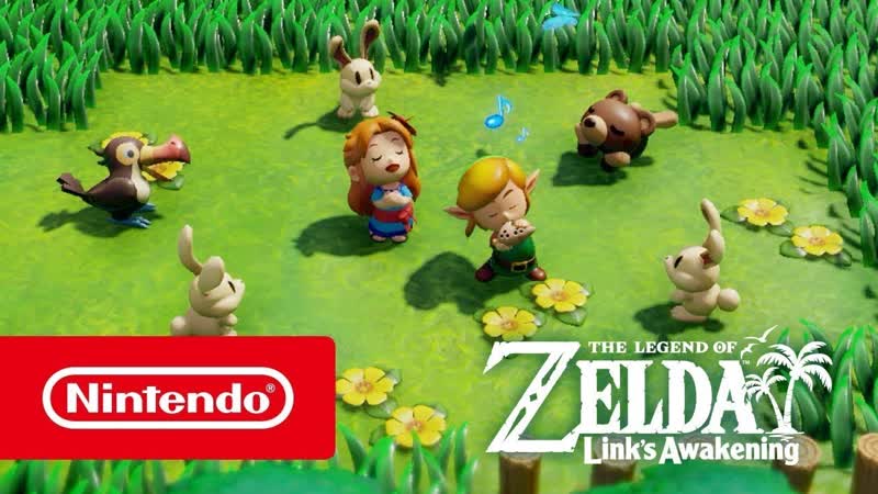 The legend of zelda link's awakening вперед, в классическое приключение! (nintendo switch)