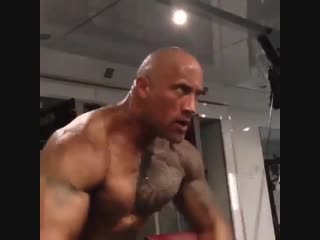 Strength of body дуэйн джонсон качает грудь