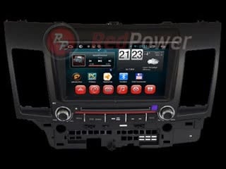 Mitsubishi lancer redpower 18037 автомагнитола android 4 4