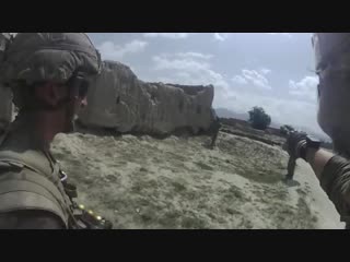 Mk14 firefight in afghanistan on helmet cam