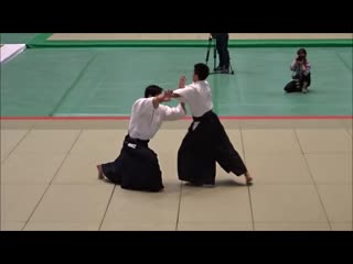 Toshio suzuki shihan at the 57th all japan aikido demonstration