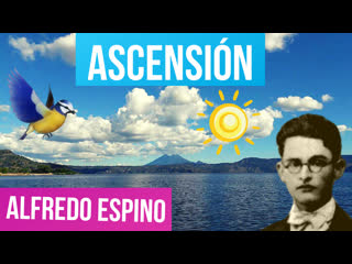 Ascensión alfredo espino poesía 🐦🌊 | poema dos alas de alfredo espino 💖 | antología valentina zoe 🌻