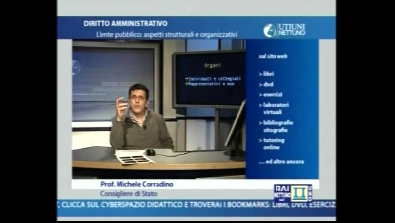 Uninettuno diritto amministrativo lez 32 l ente pubblico,aspetti strutturali e organizzativi
