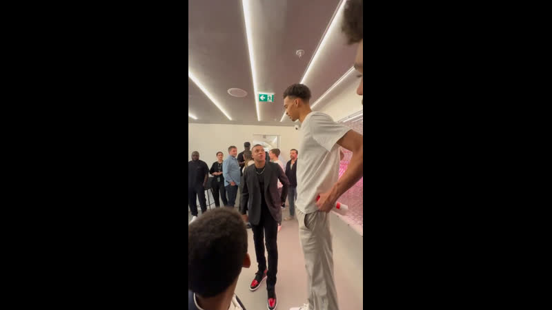 Kylian mbappe &amp; victor wembanyama