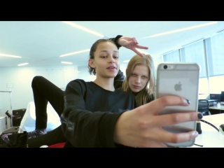 Binx walton and lexi boling stage a model break in at vogue com