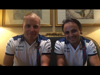 Felipe massa and valtteri bottas would like to make an announcement