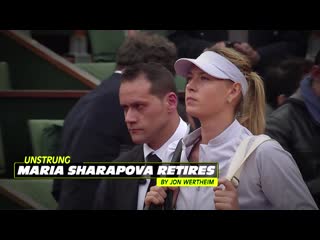 Unstrung maria sharapova retires from tennis