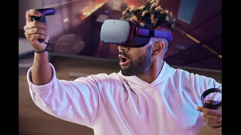 Распакоа vr шлема oculus quest