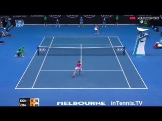 Johanna konta vs shuai zhang highlights ᴴᴰ 2016