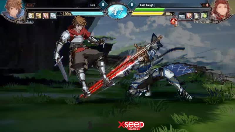 Granblue fantasy versus for ps4 first blue percival 2nd color gameplay part 1