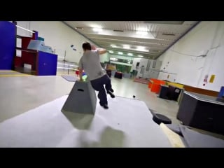 Top three parkour freerunning gym training