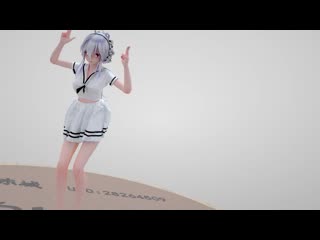 【布料解算】好看的jk服~im so hot【mmd】[1]