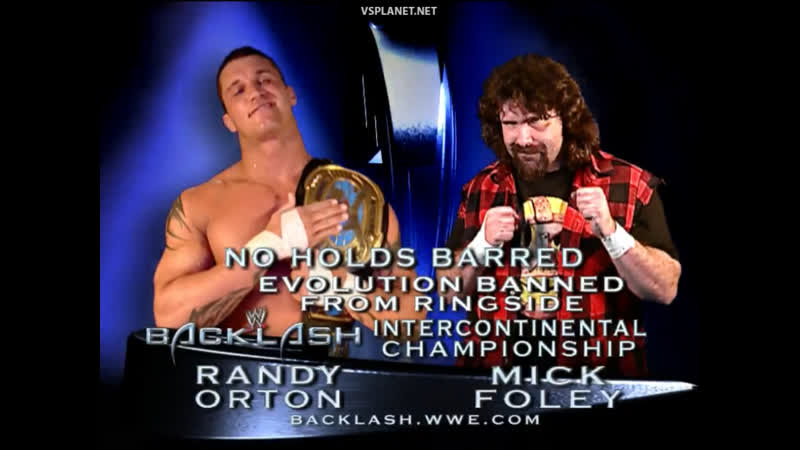 Randy orton vs mick foley backlash 2004