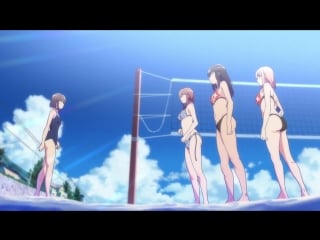 [animaunt] харука и каната принимают подачу / harukana receive [01] (oni)