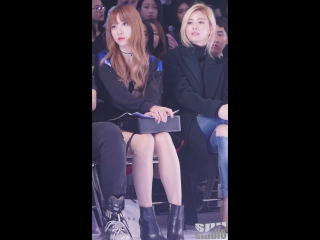 [fancam] exid's hani @ 151019 2016 s/s hera seoul fashion week