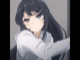 Mai sakurajima [ seishun buta yaro wa bunny girl senpai no yume wo minai] vine