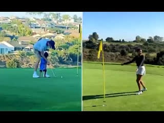 Pau gasol took kobe bryant’s daughters out golfing