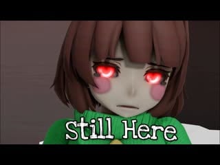 [mmd x undertale] still here [frisk x chara] [dl] (1080p)